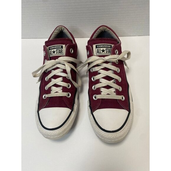 Converse Shoes - Converse All Star Low Top Sneakers Burgundy Women's Size 9